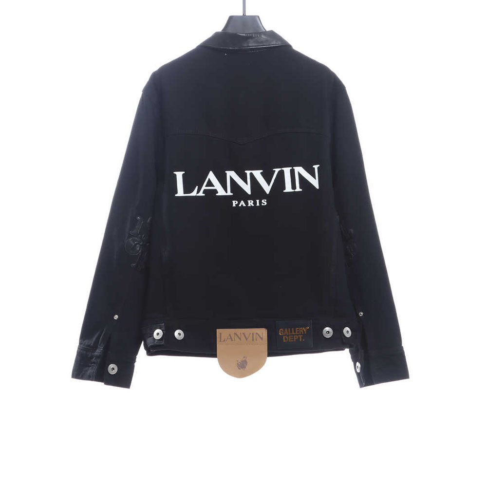 Lanvin joint GD limited capsule graffiti denim jacket