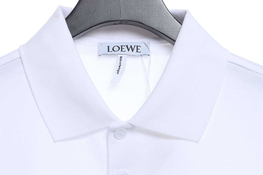 Loewe wheat ear embroidery solid color POLO TSK2
