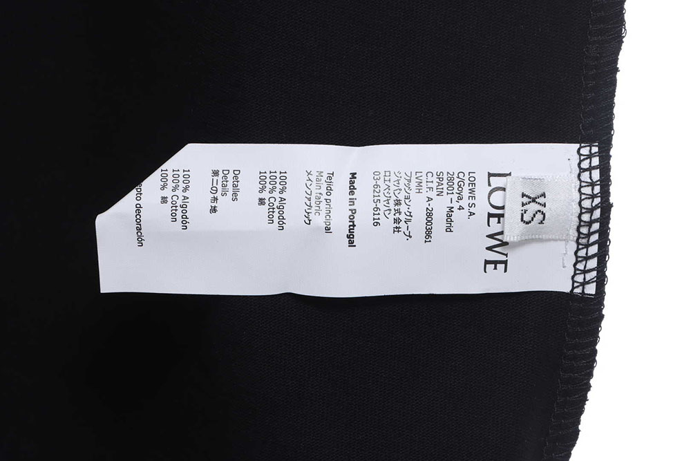 Loewe Veppy Fake Pocket Short Sleeve