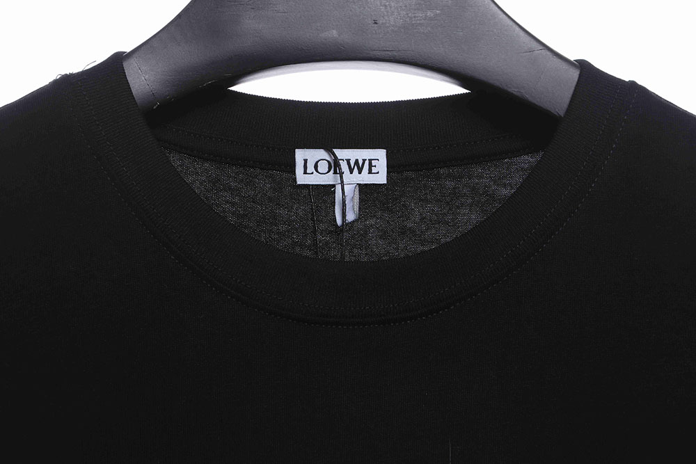 Loewe My Neighbor Totoro Series Color Printing Embroidered Short Sleeve TSK1