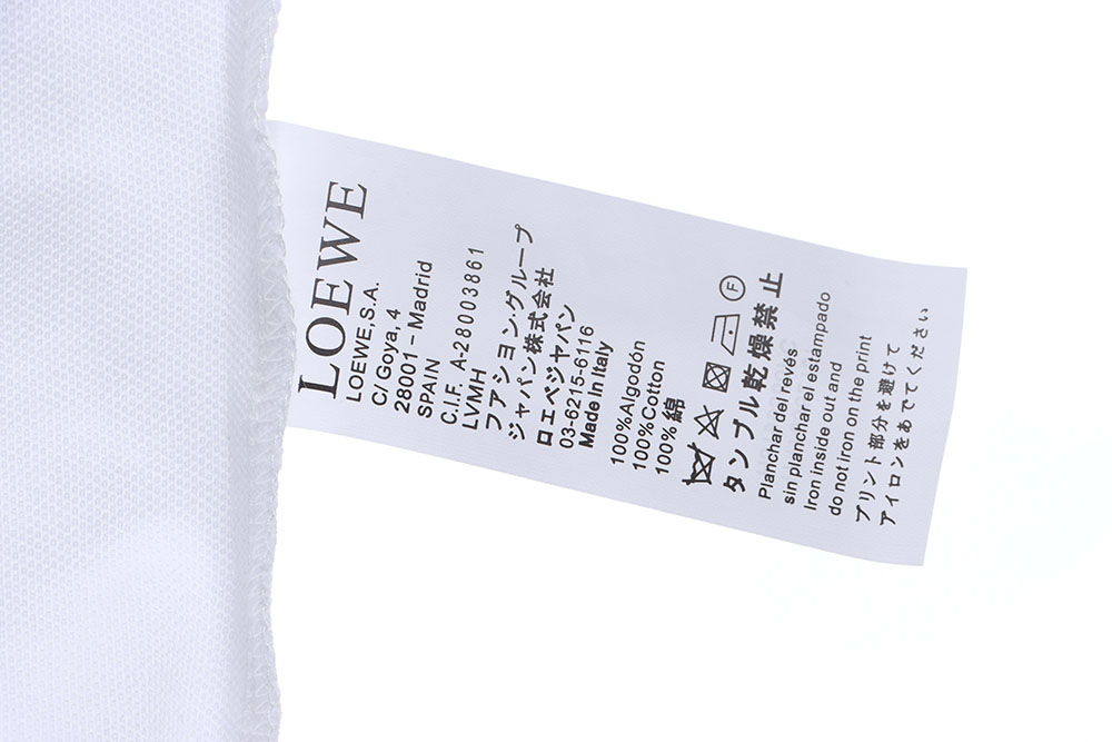 Loewe wheat ear embroidery solid color POLO TSK2