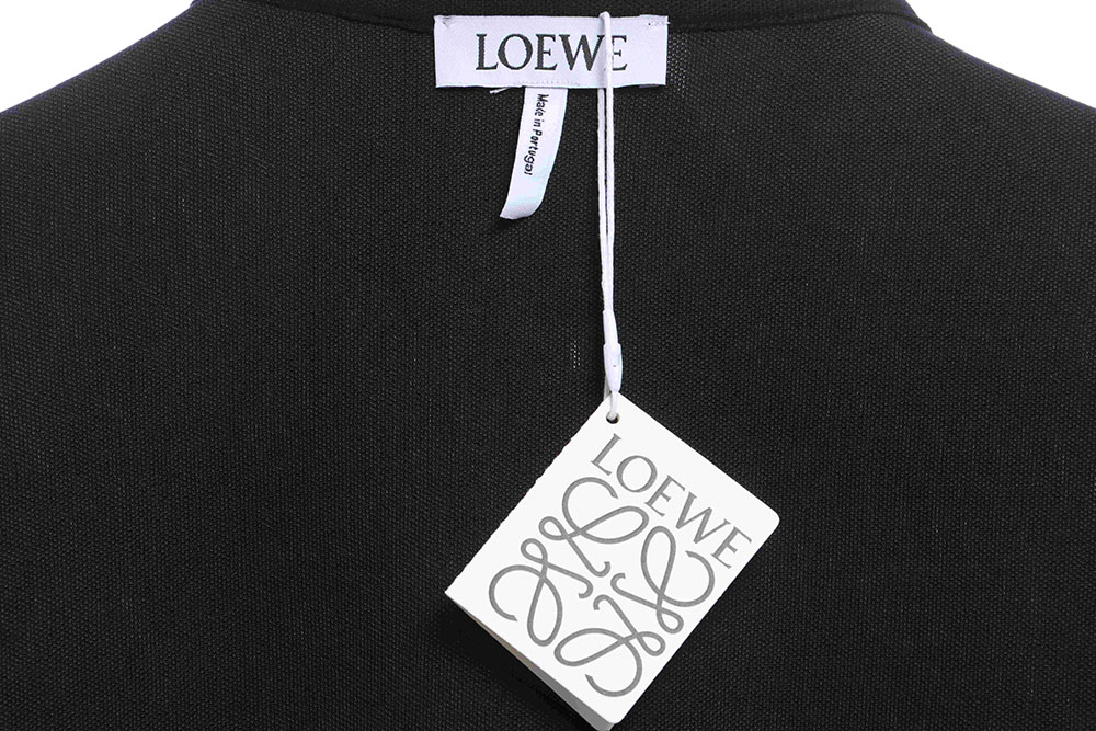 Luo Yiwei chest embroidery white border POLO