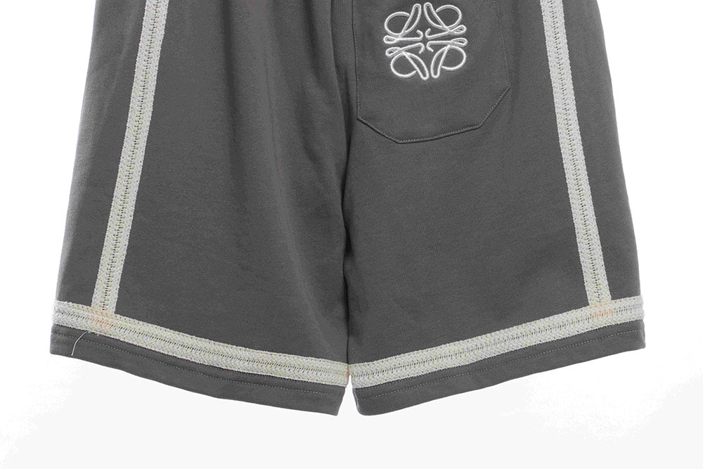 Loewe paneled embroidered webbing shorts