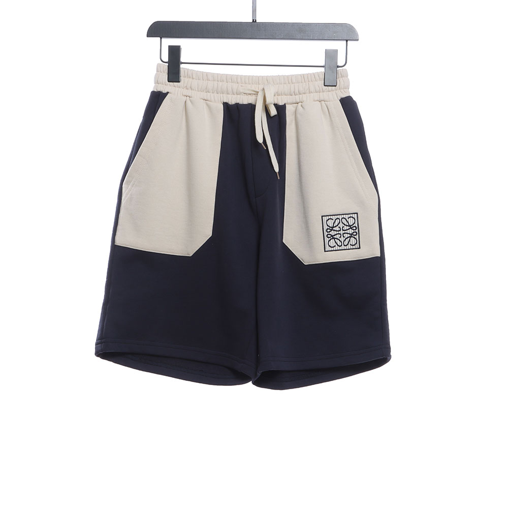 Loewe color contrast panel shorts