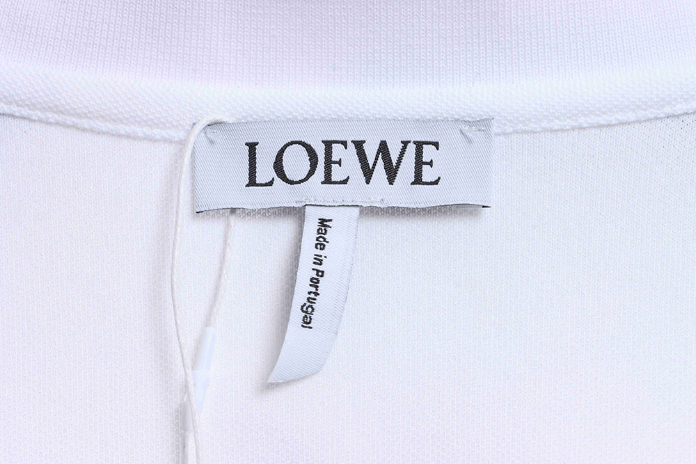 Loewe wheat ear embroidery solid color POLO TSK2
