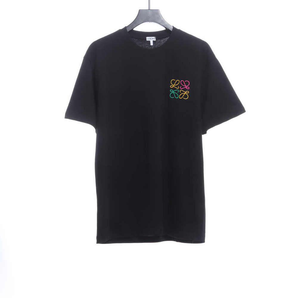 Loewe short sleeve TSK1 with colorful logo embroidery on chest