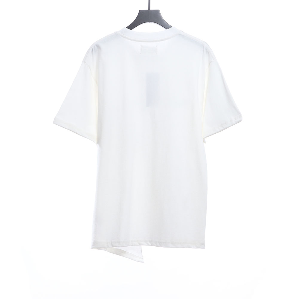 Margiel Irregular Stitching Short Sleeve TSK1