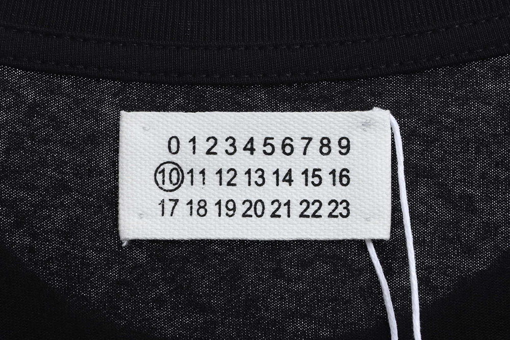 Margiela Distressed Classic Letter Short Sleeve
