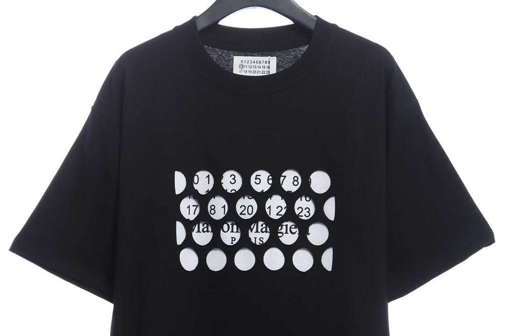 Margiela Distressed Classic Letter Short Sleeve