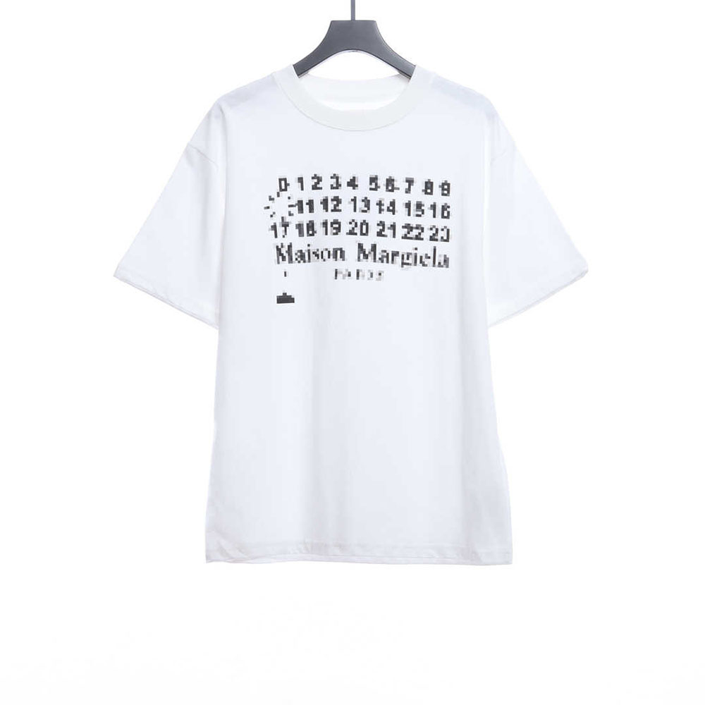 Margiela Mosaic Classic Letter Short Sleeve