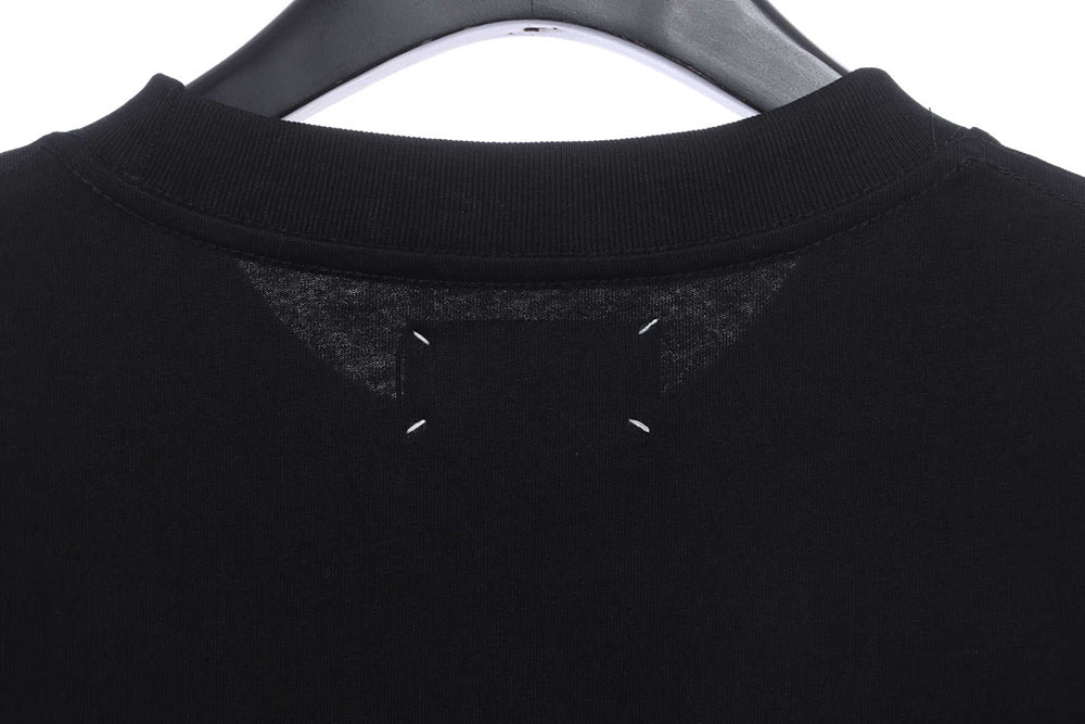 Margiela logo-print jersey short sleeves