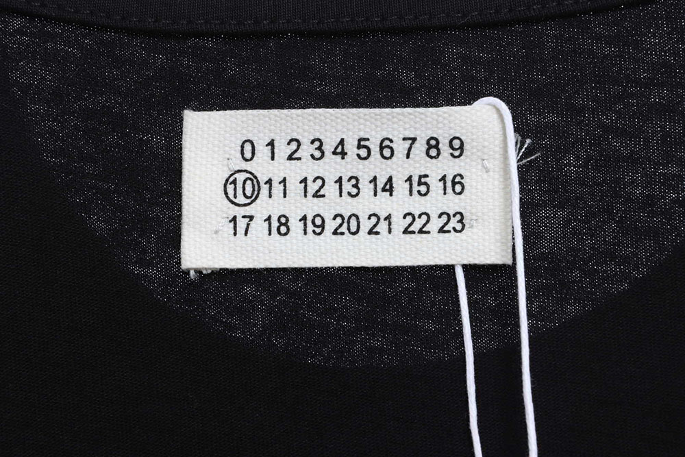 Margiela Classic Number Calendar Print Short Sleeve