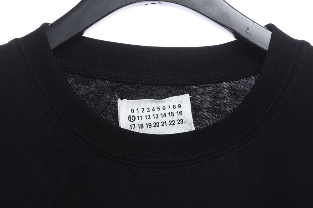 Margiela number sporadic print short sleeve TSK1