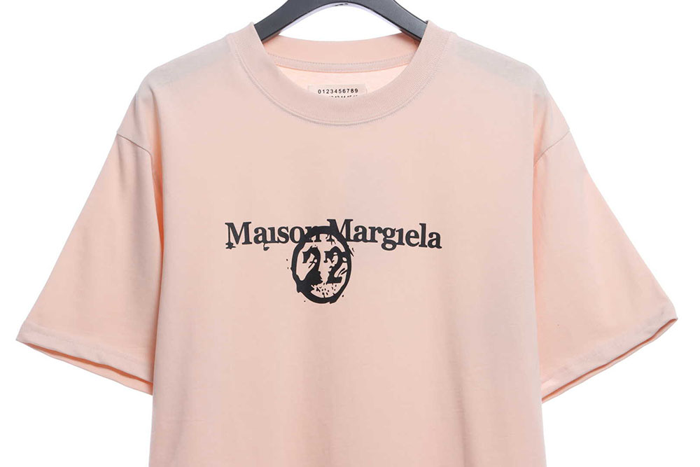 Margiela Classic Numbers Calendar Print Short Sleeve TSK1