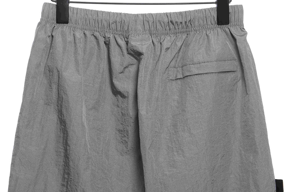 Stone Island Side Compass Large Embroidered Shorts TSK2