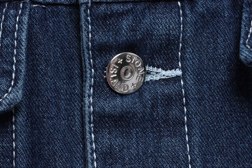 Stone Island Washed Distressed Denim Jacket TSK1