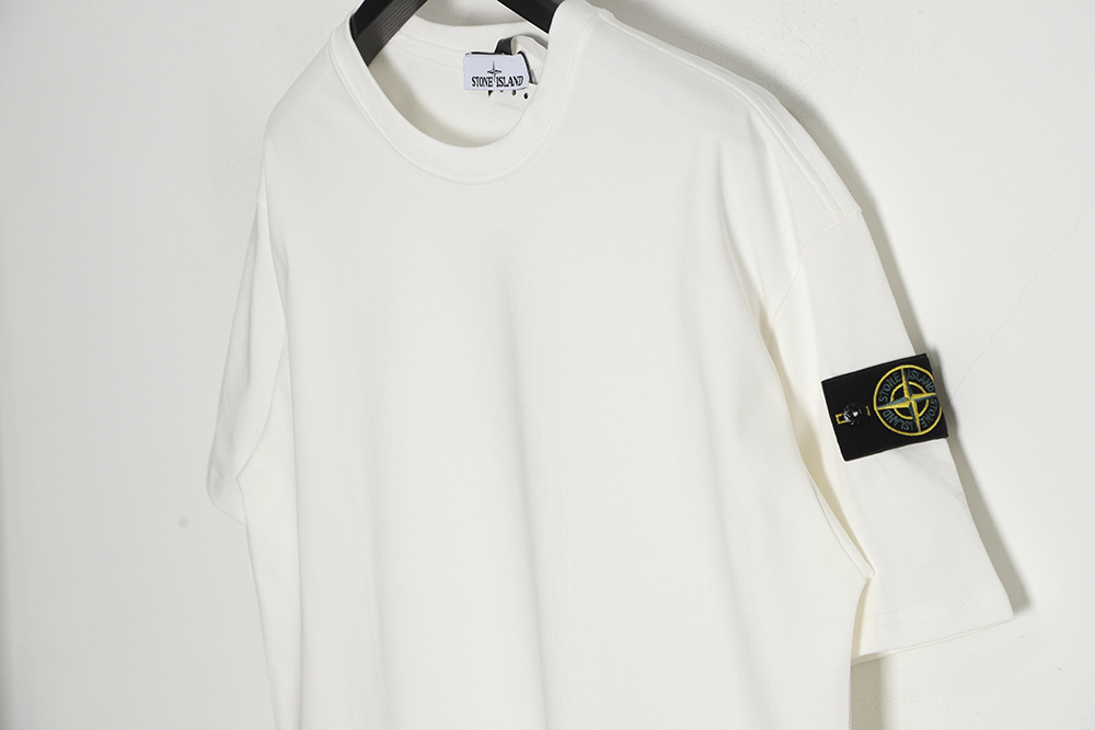 Stone Island Classic Arm Logo Crewneck T-Shirt