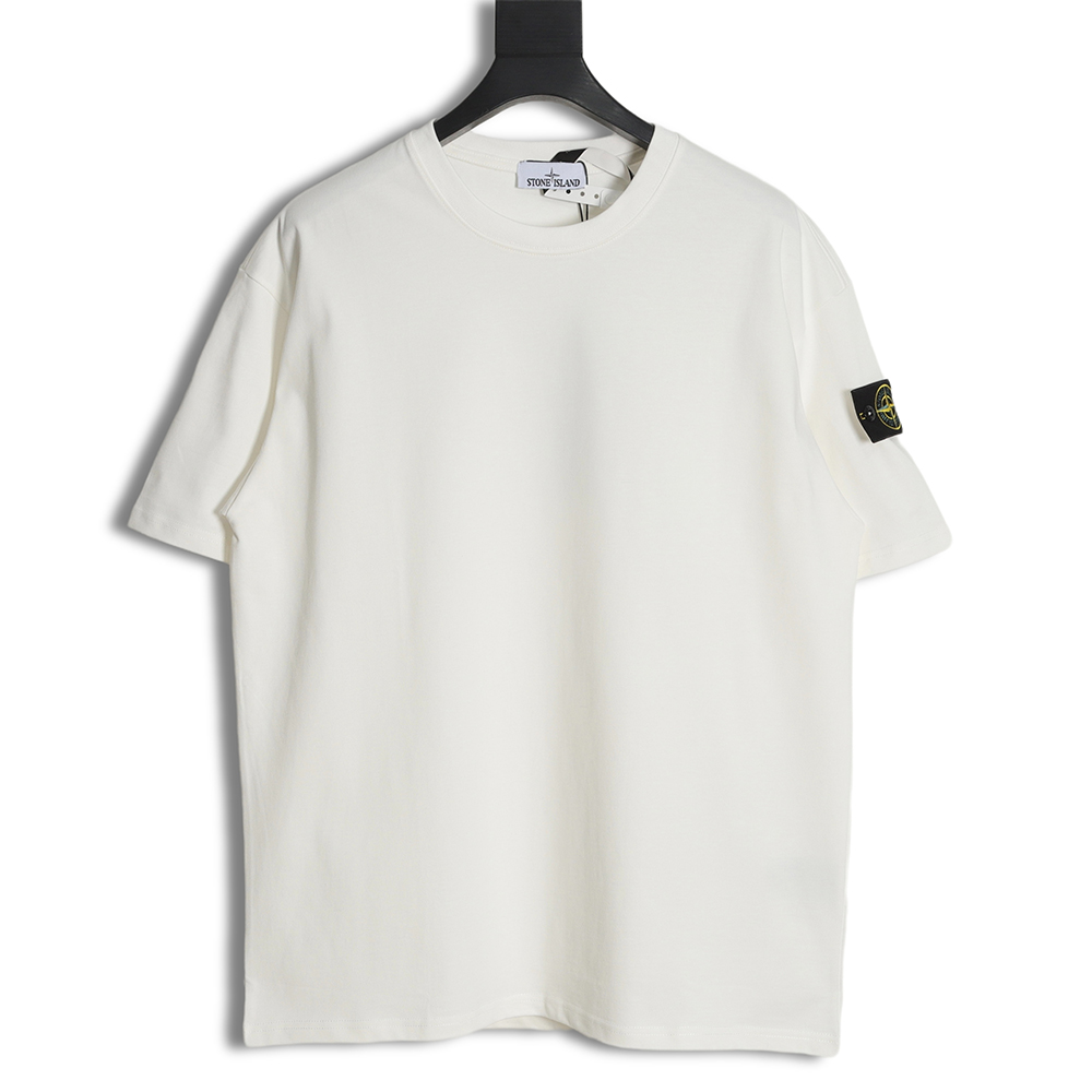 Stone Island Classic Arm Logo Crewneck T-Shirt
