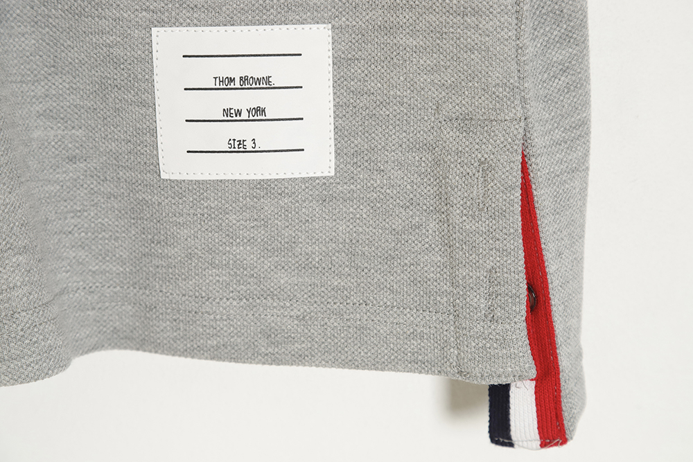 THOM BROWNE TB Ribbon POLO Short Sleeve TSK1