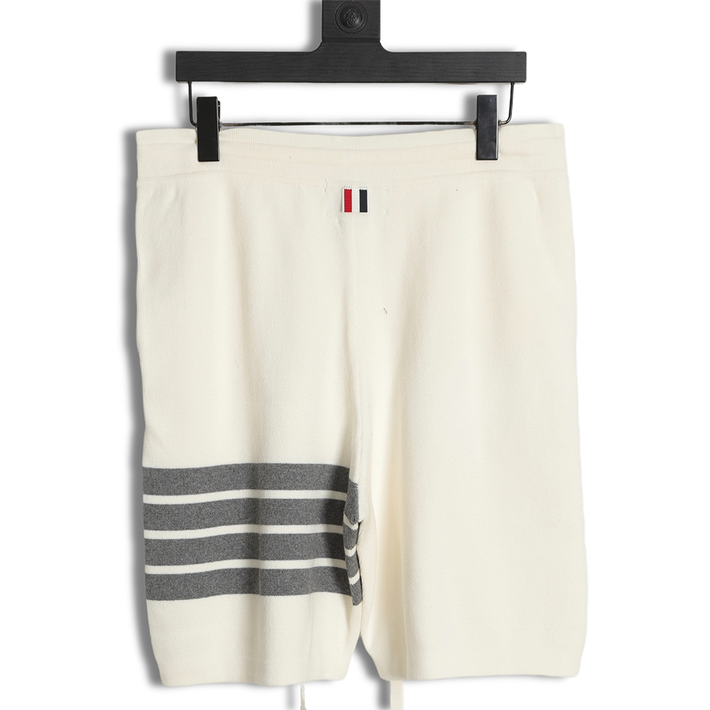 ThomBrowne Knit Four Bar Shorts