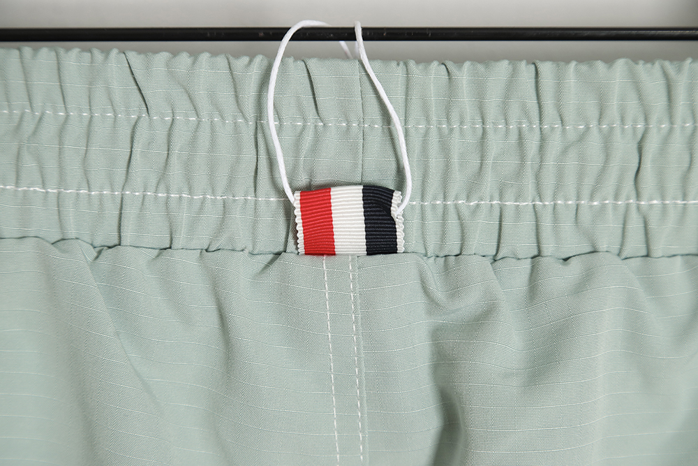 Thom Browne woven nylon track shorts