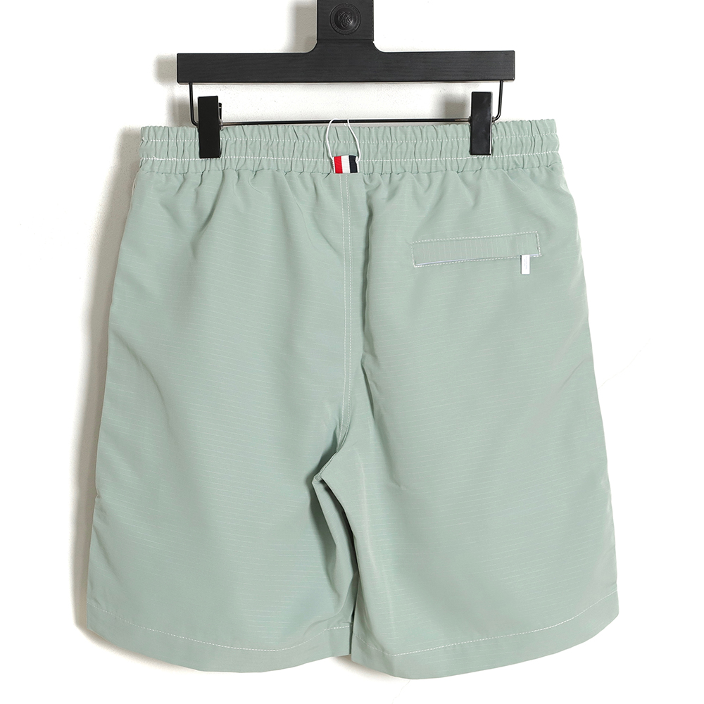 Thom Browne woven nylon track shorts