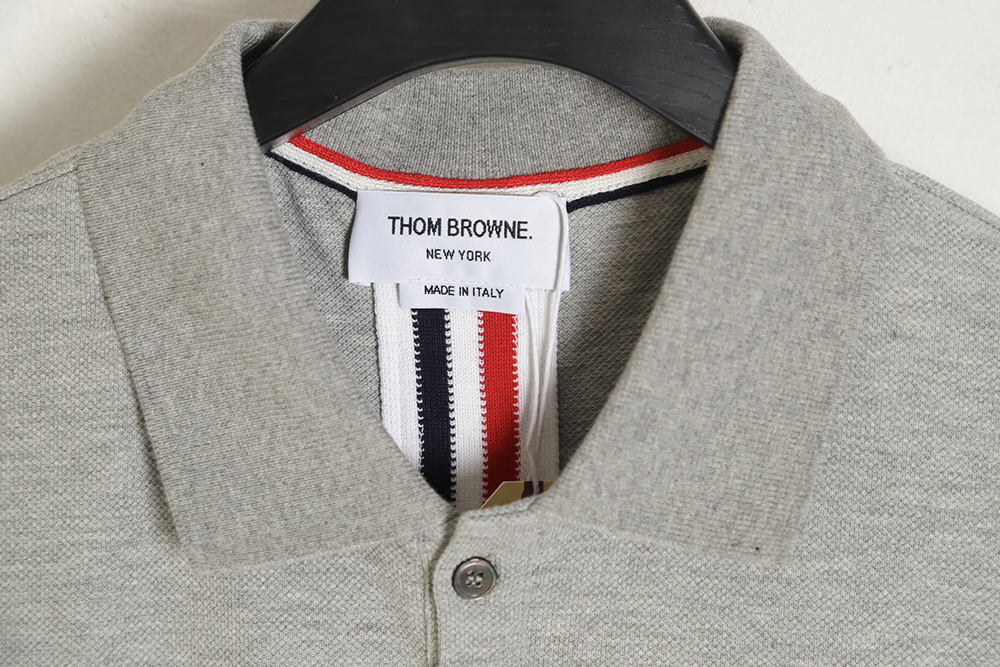 THOM BROWNE TB Ribbon POLO Short Sleeve TSK1