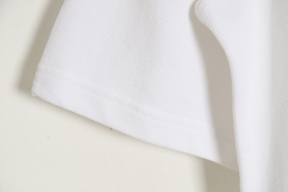 THOM BROWNE TB POLO Short Sleeve with Center Back Webbing