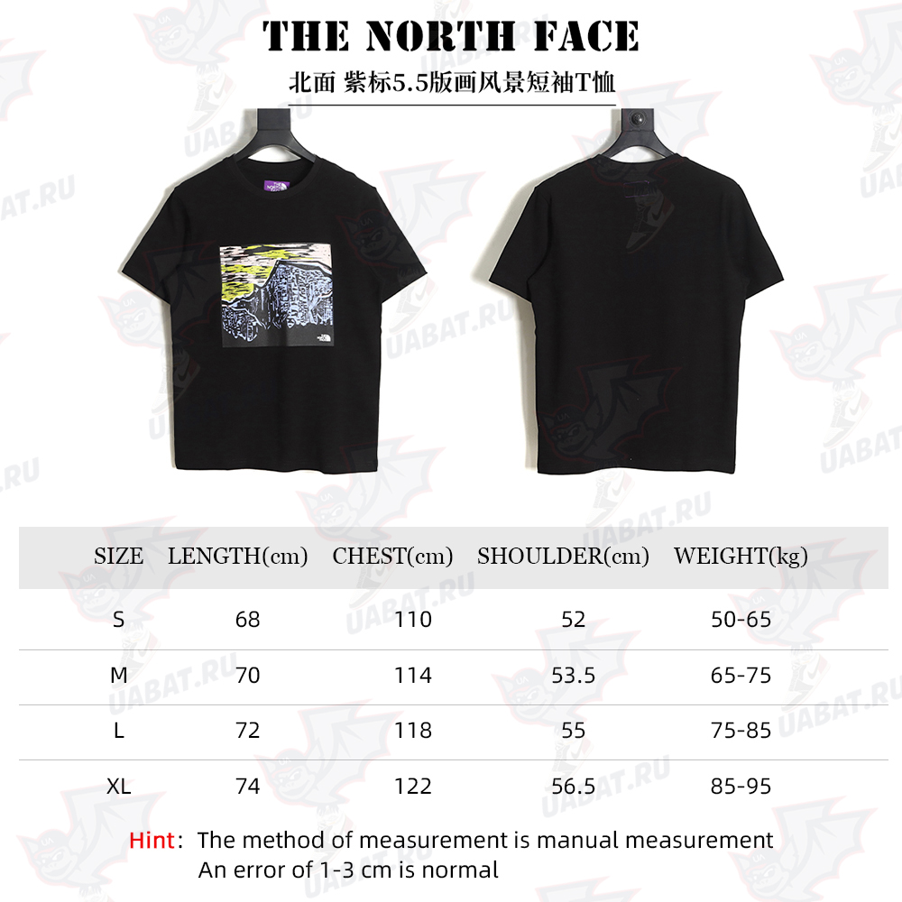 The North Face Purple Label 5.5 Print Landscape Short Sleeve T-Shirt TSK1