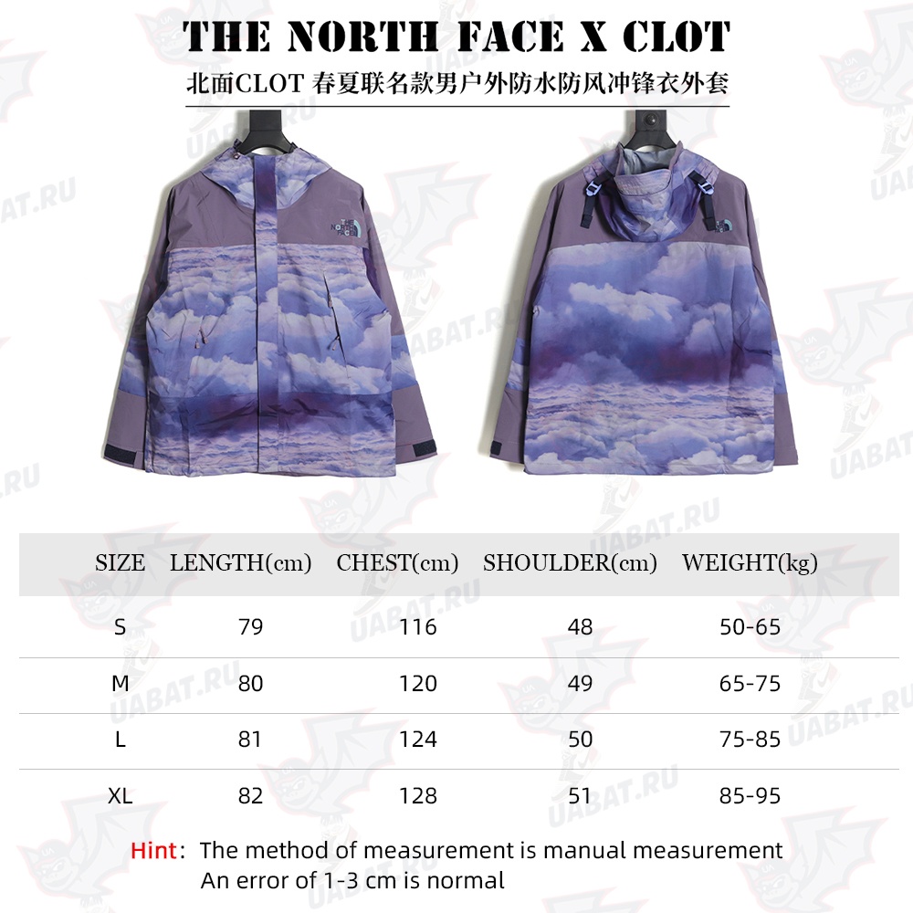 TheNorthFace X CLOT spring and summer joint men