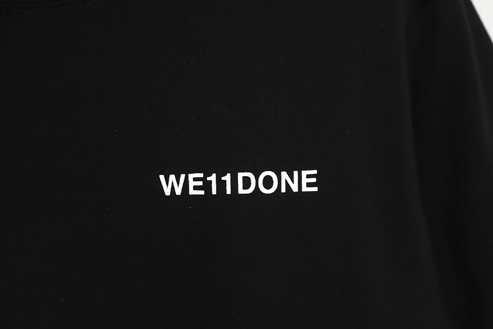 WE11 DONE Rubik's cube print short-sleeved T-shirt TSK1