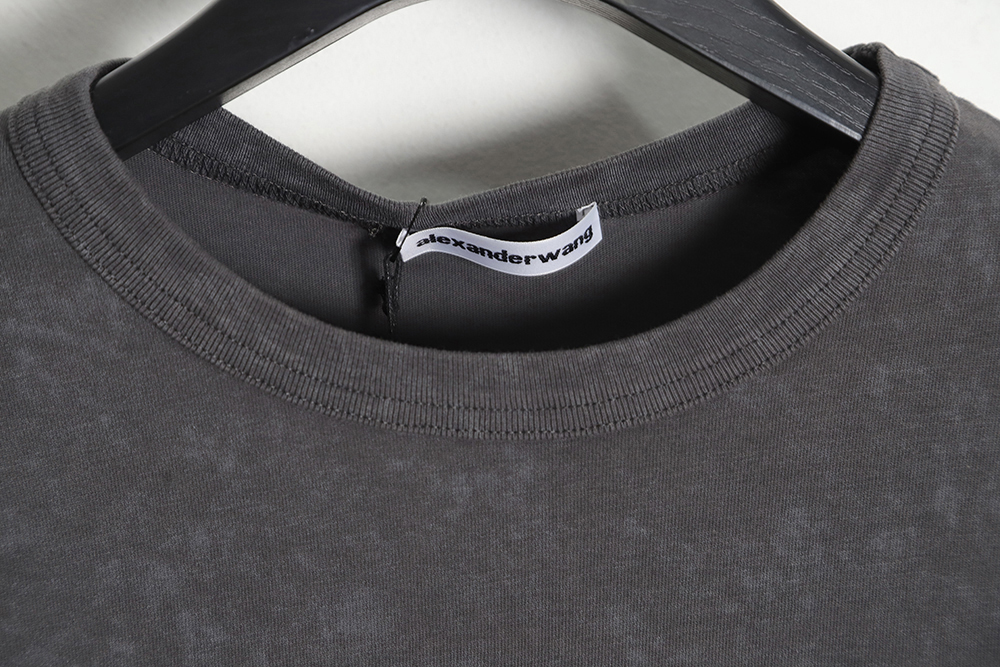 Alexander wang Washed Mosaic Arrow Short Sleeve T-Shirt TSK1