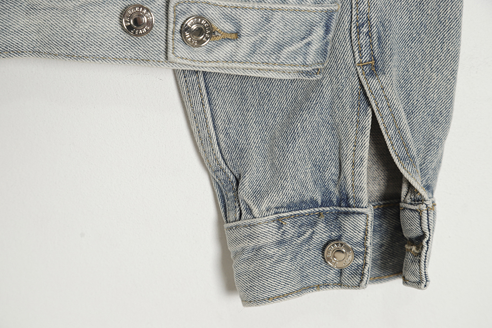 Balenciaga BLCG 23SS graffiti hand-painted denim jacket