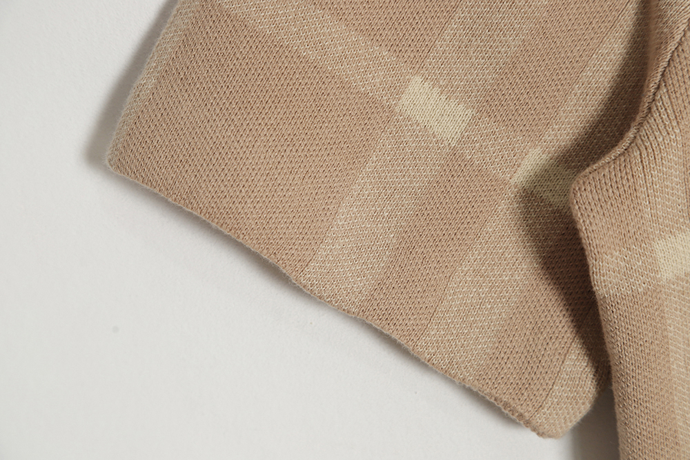 Burberry 23SS Wool Check Knit Short Sleeve
