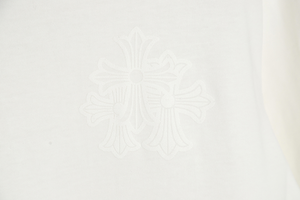 Chrome Hearts 23SS Back Big Horseshoe Print Short Sleeve T-Shirt