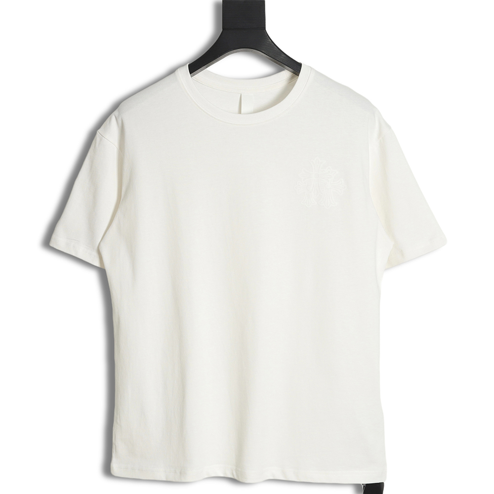 Chrome Hearts 23SS Back Big Horseshoe Print Short Sleeve T-Shirt