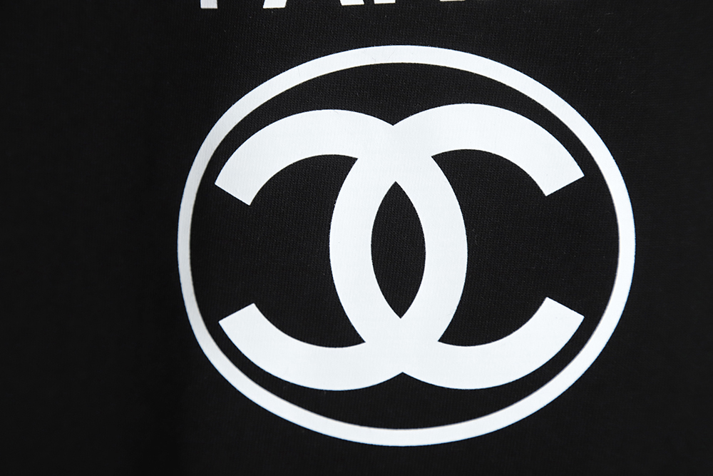 CHANEL 23SS double C printed short-sleeved T-shirt TSK1
