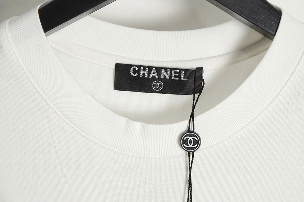 Chanel Minimalist Letter LOGO Print Graphic Short Sleeve T-Shirt