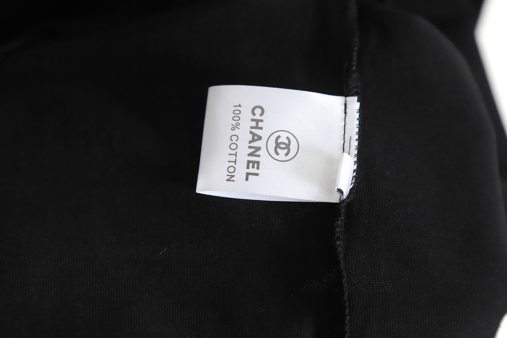 CHANEL 23SS double C printed short-sleeved T-shirt TSK1