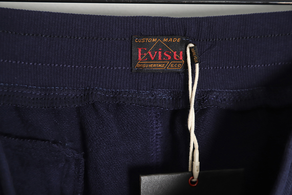 Evisu 21ss big fish wish big M print shorts