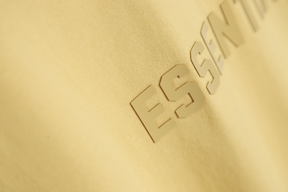 Fear of God FOG essential double line silicone small letter short-sleeved T-shirt TSK1