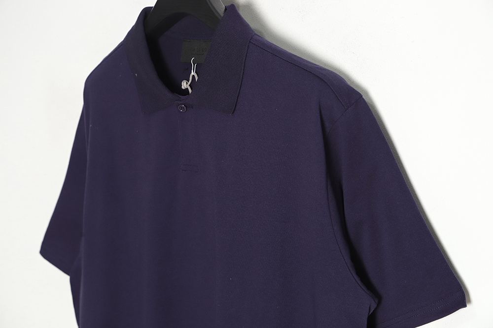 Fear of God FOG main line No. 7 flocking letter short-sleeved Polo shirt TSK1