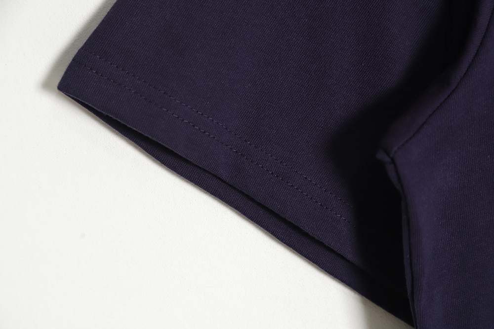 Fear of God FOG main line No. 7 flocking letter short-sleeved Polo shirt TSK1