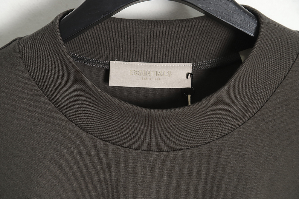 Fear of God FOG essential double line silicone small letter short-sleeved T-shirt TSK5