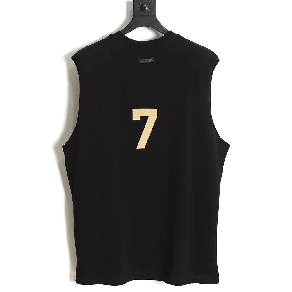 Fear of God FOG Mainline No. 7 Flocked Letter Vest TSK2