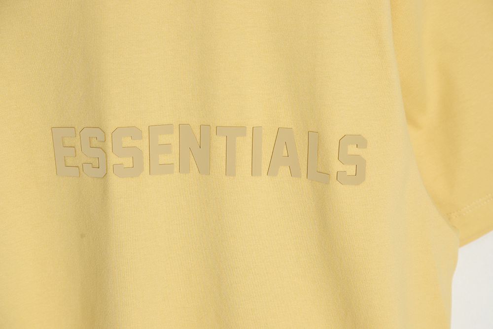 Fear of God FOG essential double line silicone small letter short-sleeved T-shirt TSK1