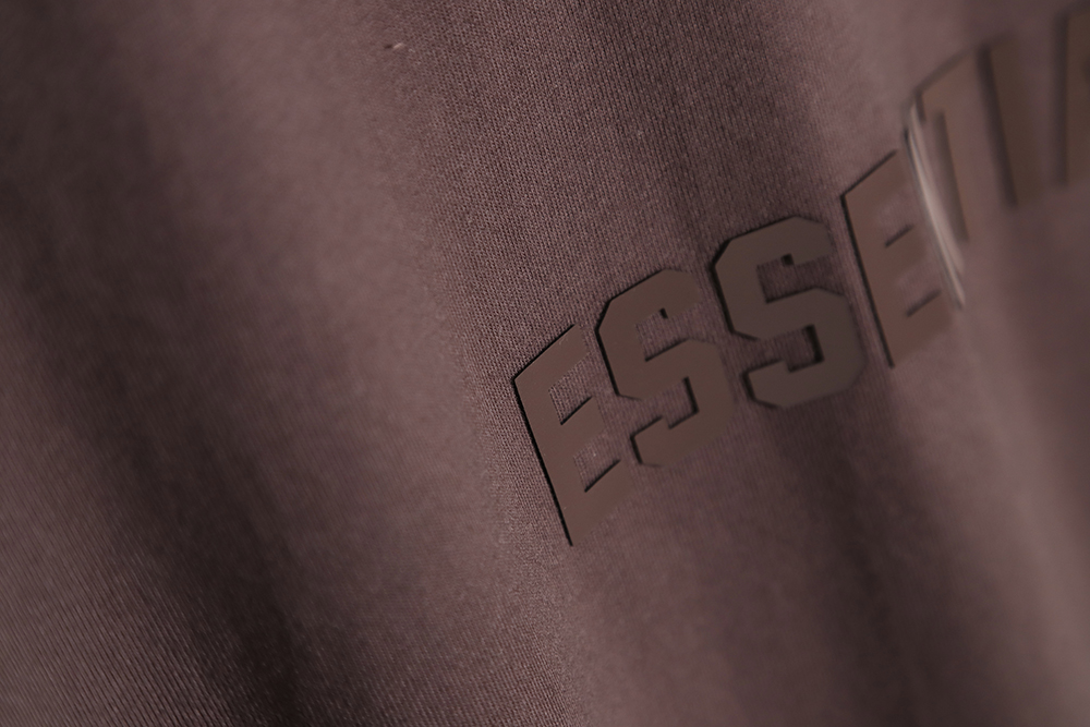 Fear of God FOG essential double line silicone small letter short-sleeved T-shirt TSK4