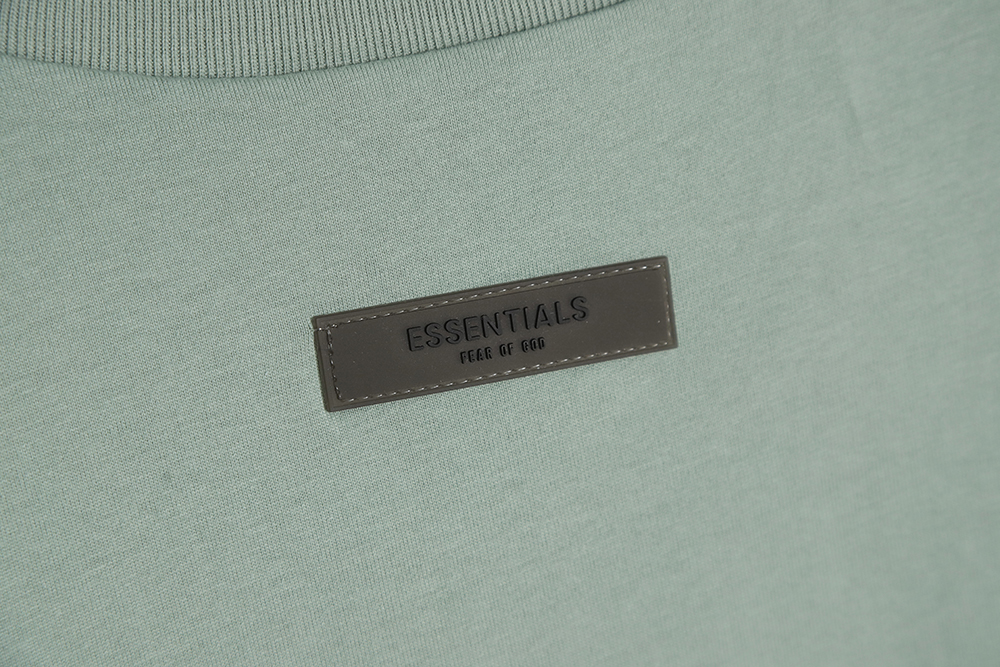 Fear of God FOG essential double line silicone small letter short-sleeved T-shirt