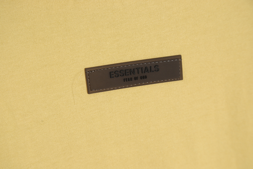 Fear of God FOG essential double line silicone small letter short-sleeved T-shirt TSK1