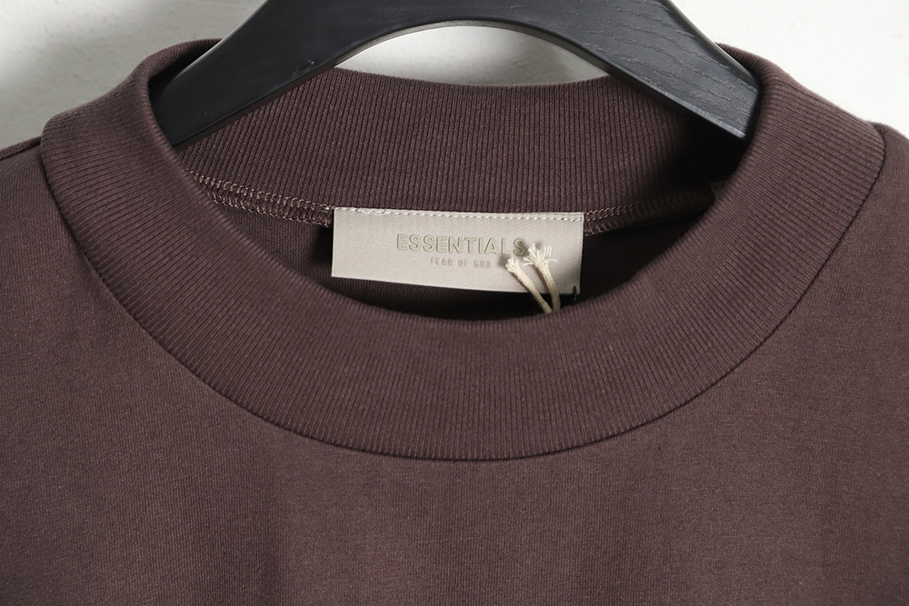 Fear of God FOG essential double line silicone small letter short-sleeved T-shirt TSK4